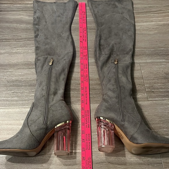 Dolls Kill Cape Robbin Faye-2 Over the Knee Boots - Picture 7 of 12